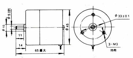 永磁同步电动机45TRZ