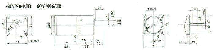 交流单相电容运转电动机